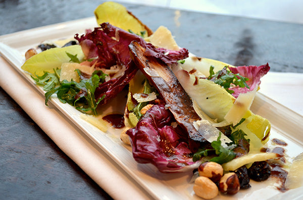 Winter Salad with Pears, King Oyster Mushrooms & Smoked Cherries with – Bissinger's Handcrafted Choc