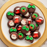Hand-Decorated Holiday Mints - 24 PC