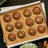 Chocolate-Covered Thanksgiving Cookies - 12 PC