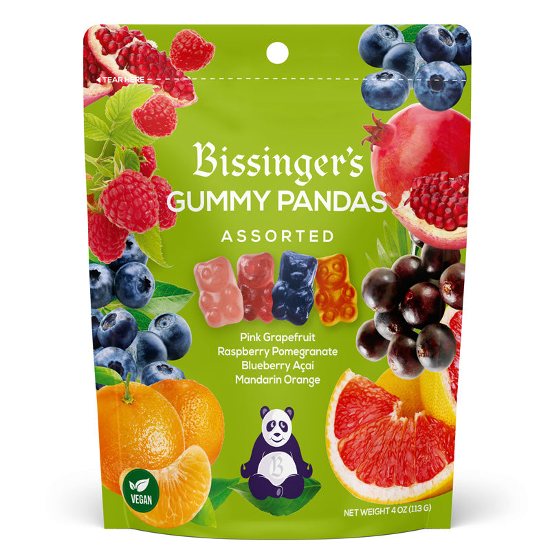 甘糖 Assorted Gummy Pandas - 4 OZ – Bissinger's Handcrafted Chocolatier