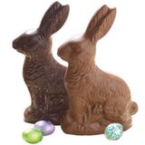 Solid Chocolate Bunnies 12 OZ