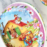 Papier-mache Egg Assortment 9"