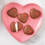 Milk Marshmallow Hearts - 8 PC