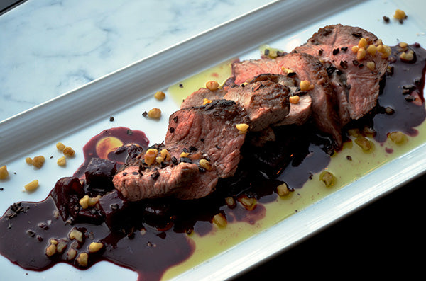 Cocoa-Seasoned Lamb with Sweet & Sour Beets – Bissinger's Handcrafted Chocolatier