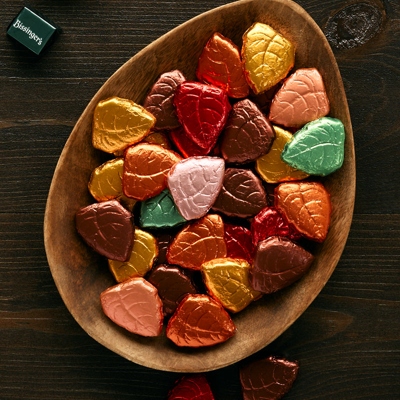 Bissinger's Milk Chocolate Foil Leaves 8 OZ – Bissinger's Handcrafted ...