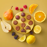 Milk & Dark Fruit Bon Bon Collection – 12 PC