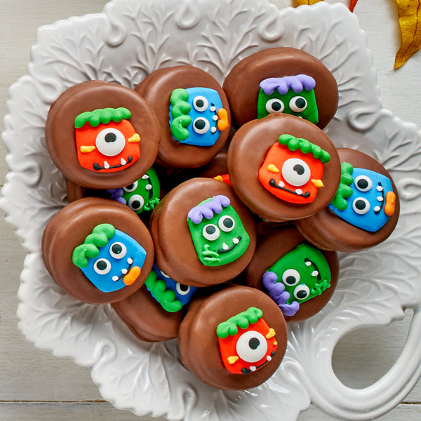 Milk Chocolate Halloween Cookies - 12PC