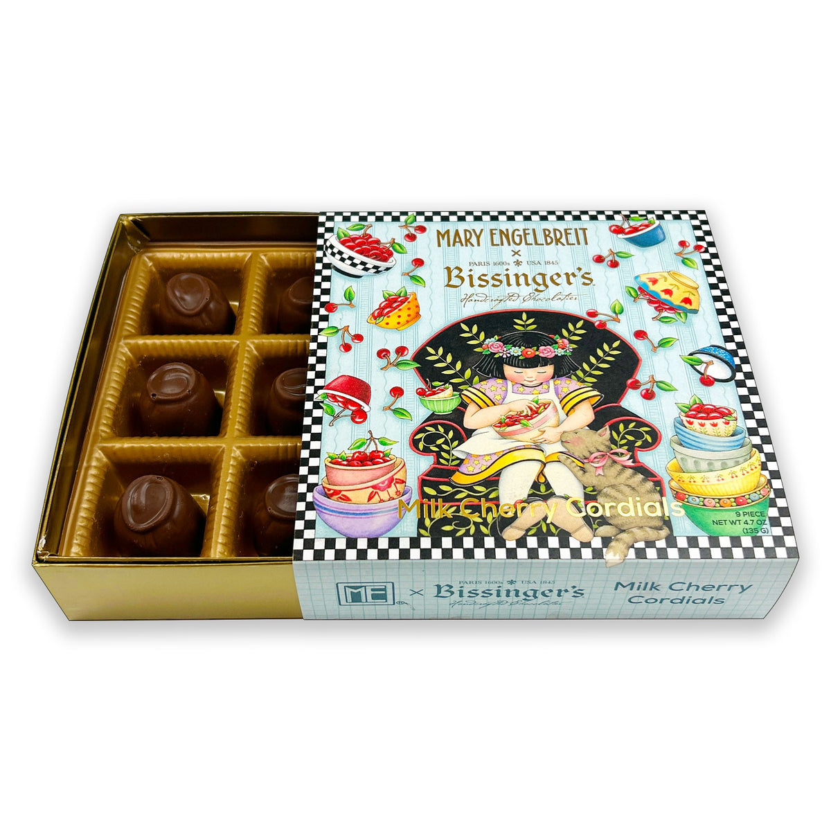 Mary Engelbreit Milk Cherries 9pc – Bissinger's Handcrafted