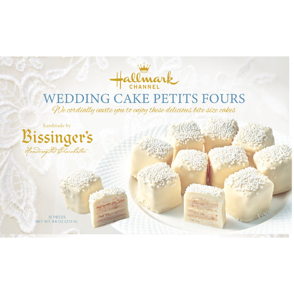 Hallmark Wedding Cake Petit Fours - 12PC