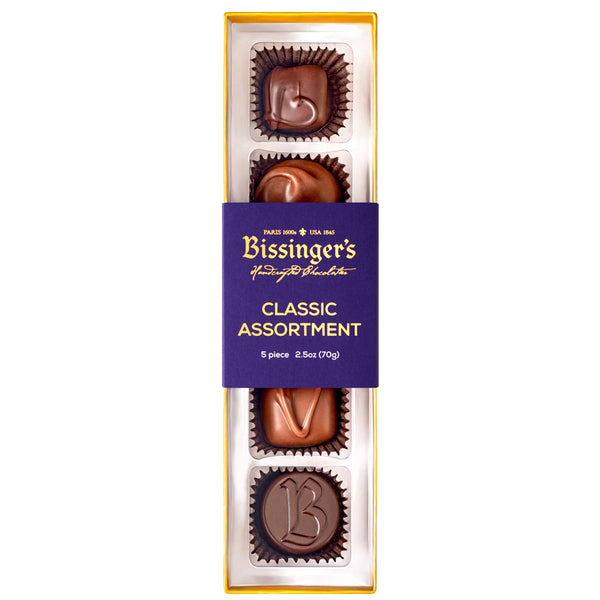 Milk & Dark Classic Assortment Flight - 5 PC – Bissinger's