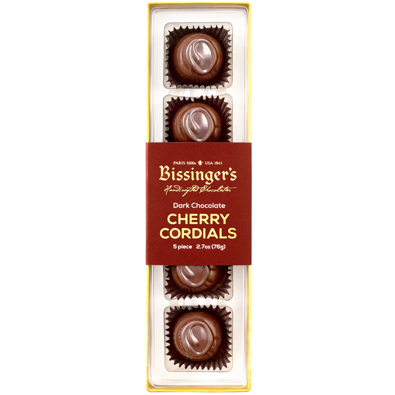 Dark Chocolate Cherry Cordials Flight - 5 PC