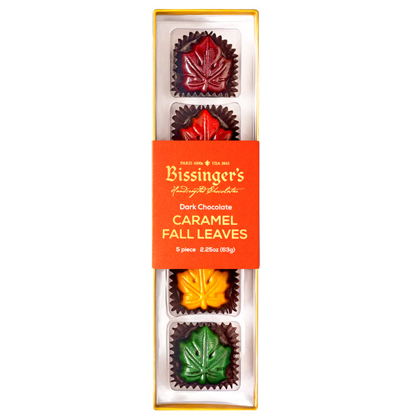 Dark Caramel Leaves Flight - 5 PC
