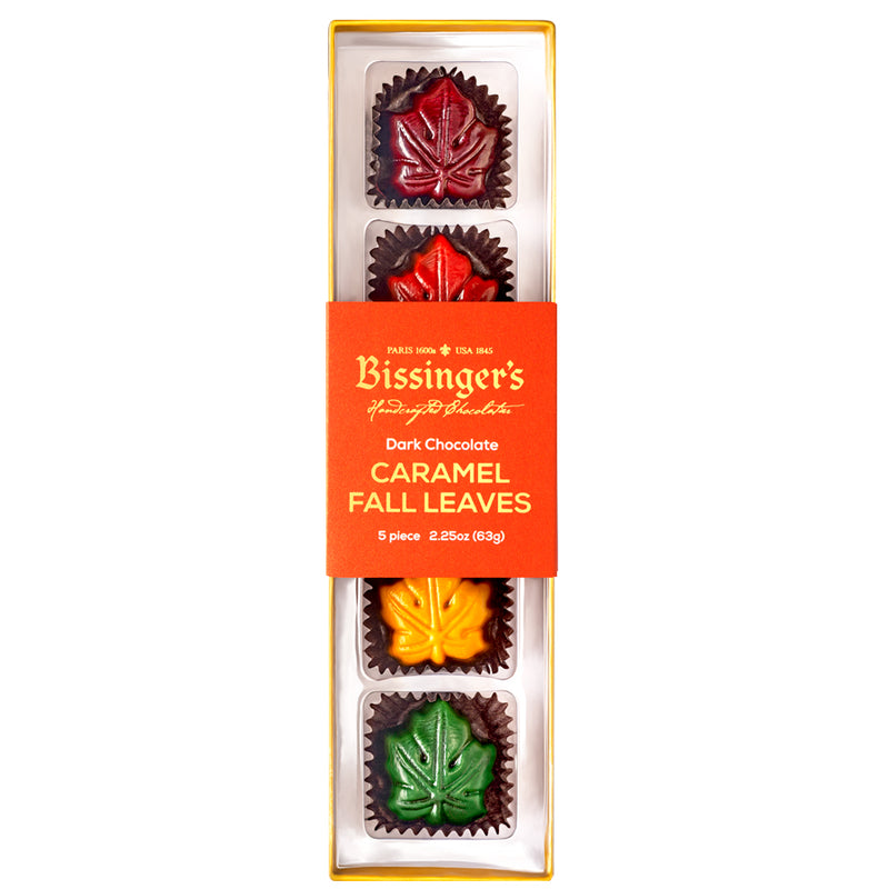 Dark Caramel Leaves Flight - 5 PC