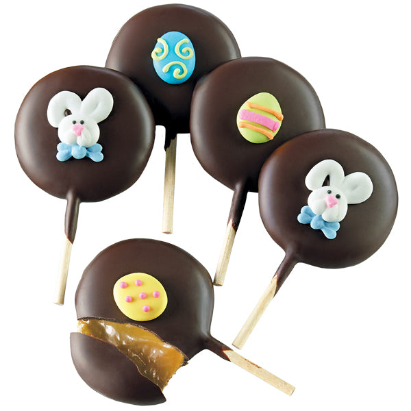 Easter Molasses Caramel Lollipops - 10PC