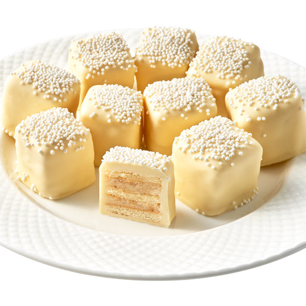 Hallmark　Chocolatier　Wedding　Bissinger's　Fours　Cake　Petit　Handcrafted　12PC　–