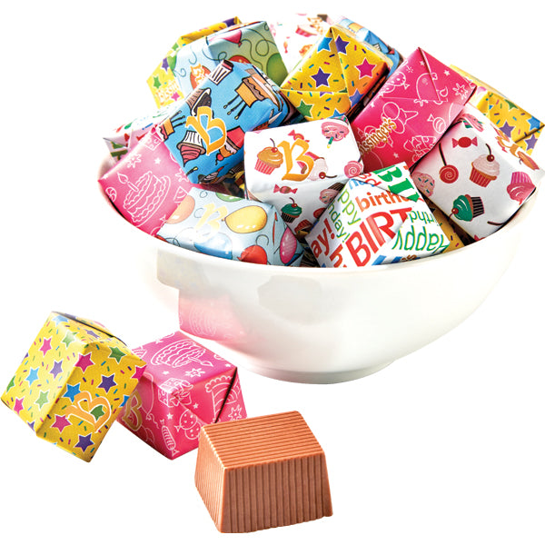 Milk Foil Wrapped Birthday Presents - 1 Lb